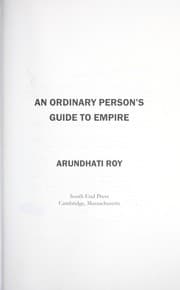 Tapa de An ordinary person's guide to empire