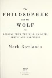 Tapa de The philosopher and the wolf