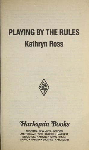 Tapa de Playing by the rules