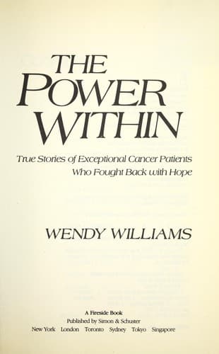 Tapa de The power within