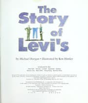 Tapa de The story of levi's