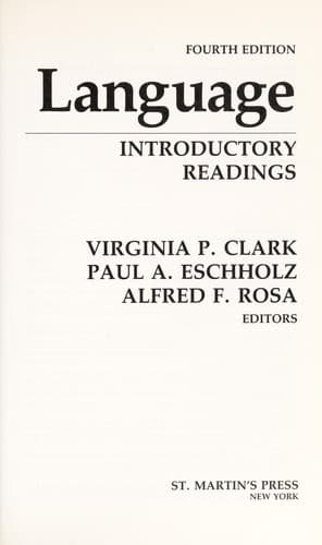 Tapa de Language