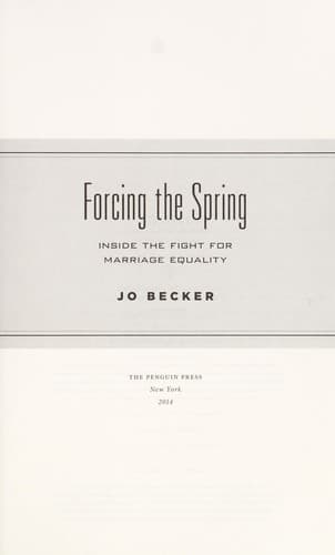 Tapa de Forcing the spring