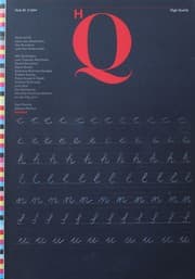 Tapa de High Quality Zeitschrift über das Gestalten, das Drucken und das Gedruckte, Heft 29