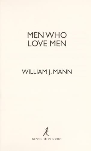 Tapa de Men who love men