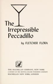 Tapa de The irrepressible peccadillo