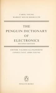 Tapa de The Penguin dictionary of electronics