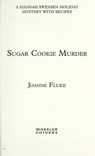 Tapa de Sugar Cookie Murder
