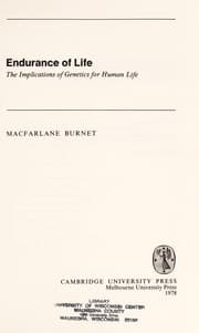 Tapa de Endurance of life