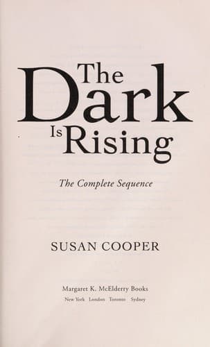 Tapa de The Dark is Rising