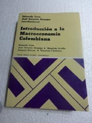 Tapa de Introducción a la macroeconomía colombiana. - 1. ed.