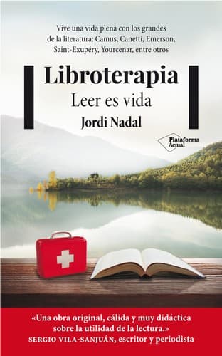 Tapa de Libroterapia. Leer es vida