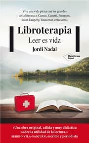Tapa de Libroterapia. Leer es vida