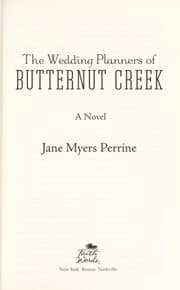 Tapa de The Wedding Planners of Butternut Creek