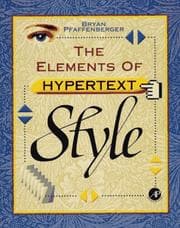 Tapa de The elements of hypertext style