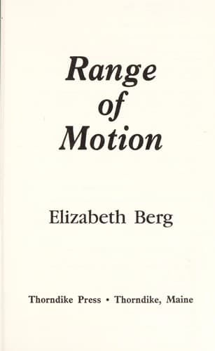 Tapa de Range of Motion