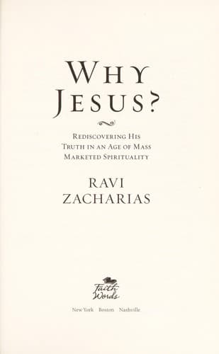 Tapa de Why Jesus?