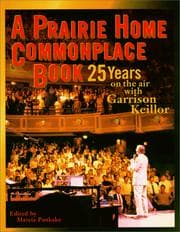 Tapa de Prairie Home Commonplace Book