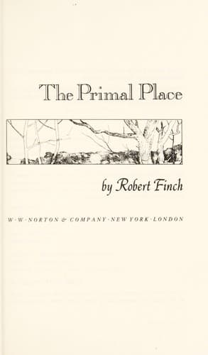 Tapa de The primal place