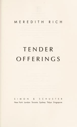 Tapa de Tender offerings