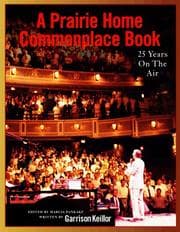 Tapa de A Prairie Home Companion Commonplace Book