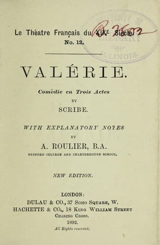 Tapa de Vale rie