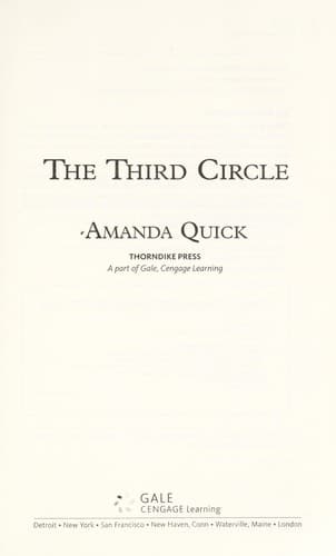 Tapa de The Third Circle:(Arcane Society, #4)