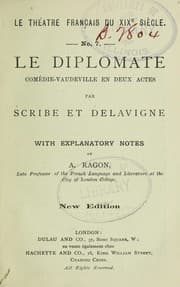 Tapa de Le diplomate