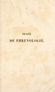 Tapa de Trait©♭ de phr©♭nologie ...