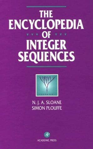 Tapa de The encyclopedia of integer sequences