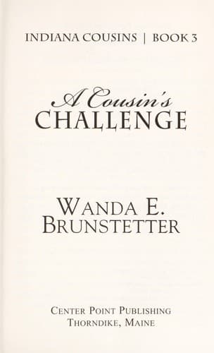 Tapa de A cousin's challenge