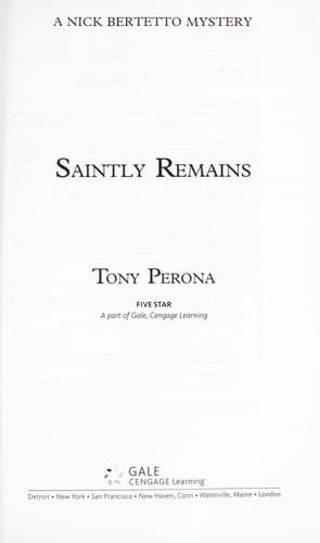 Tapa de Saintly remains