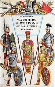 Tapa de Warriors and weapons of early times in colour