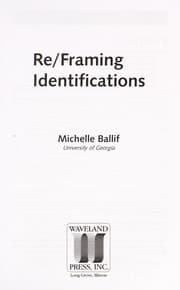 Tapa de Re/Framing identifications