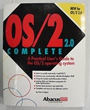 Tapa de OS/2 2.0 complete