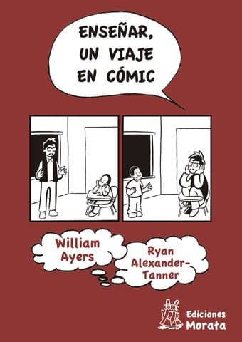Tapa de Enseñar, un viaje en cómic