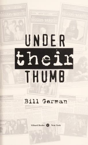 Tapa de Under their thumb