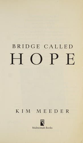 Tapa de Bridge Called Hope
