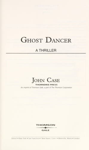 Tapa de Ghost dancer