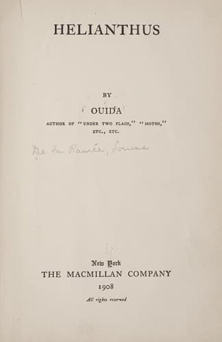 Tapa de Helianthus