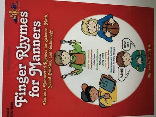 Tapa de Finger Rhymes for Manners