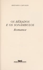 Tapa de Os bêbados e os sonâmbulos