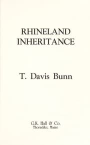 Tapa de Rhine Lander Inheritance (Rendezvous With Destiny Ser.))