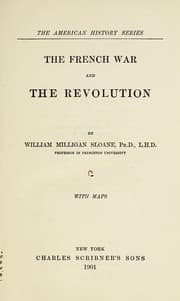 Tapa de The French war and the revolution
