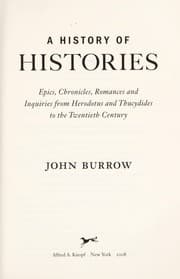 Tapa de A history of histories