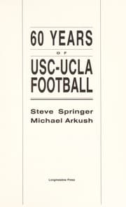 Tapa de 60 years of USC-UCLA football