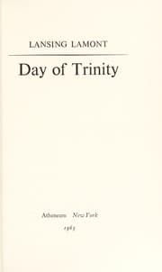Tapa de Day of Trinity