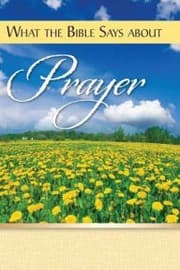 Tapa de What the Bible Says About Prayer