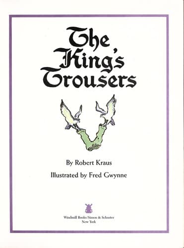 Tapa de The king's trousers