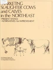 Tapa de Marketing slaughter cows and calves in the Northeast